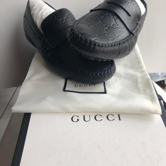 GUCCI Signature Driver Loafers- Guccissima leather - Picture 4 of 7